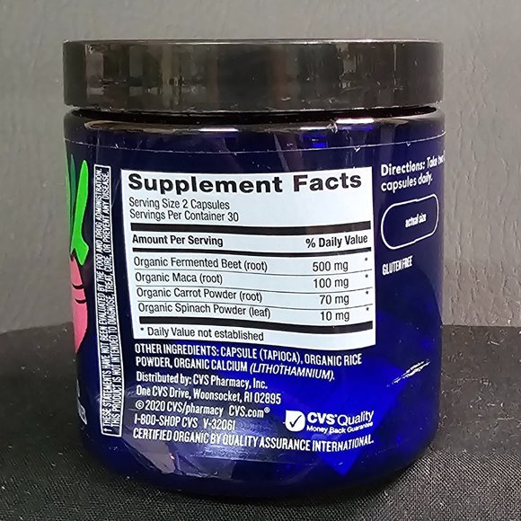 Live Better Fermented Beet 500mg 60 Count NEW exp 3/202 - Picture 2 of 4